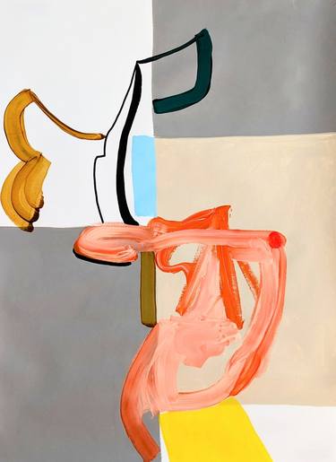 Original Abstract Expressionism Abstract Paintings by Karol Batansky