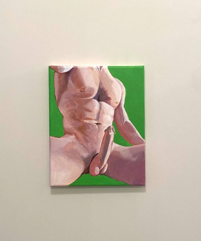 Original Figurative Erotic Painting by An III