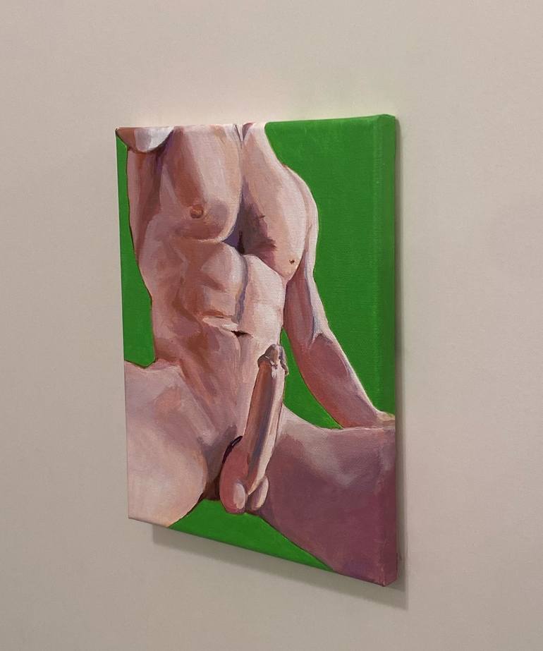 Original Figurative Erotic Painting by An III