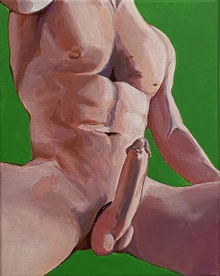 Original Figurative Erotic Painting by An III