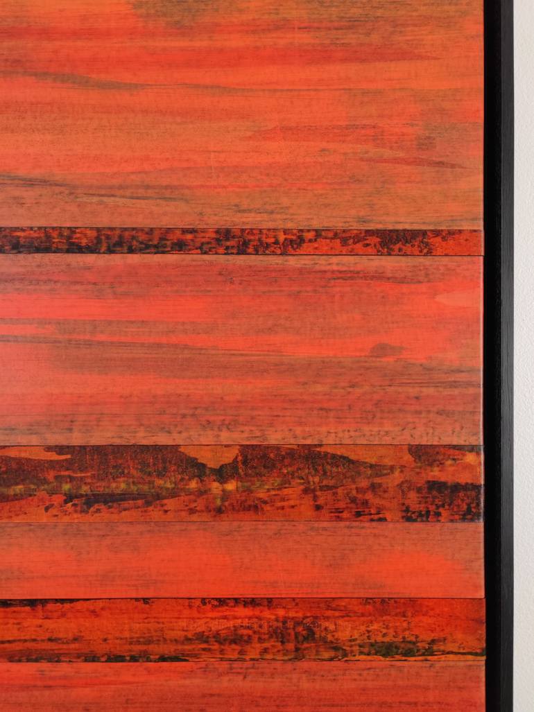 Original Abstract Landscape Painting by Lancelot Blondeel