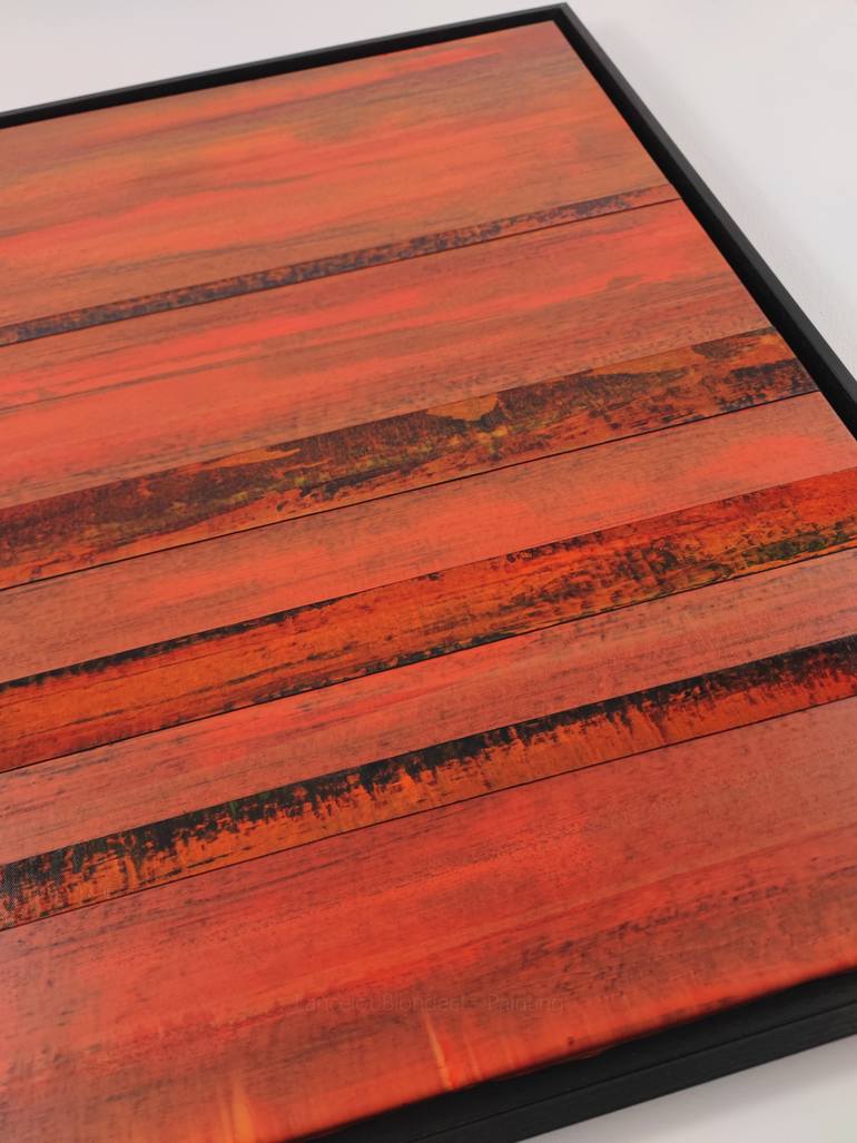 Original Abstract Landscape Painting by Lancelot Blondeel