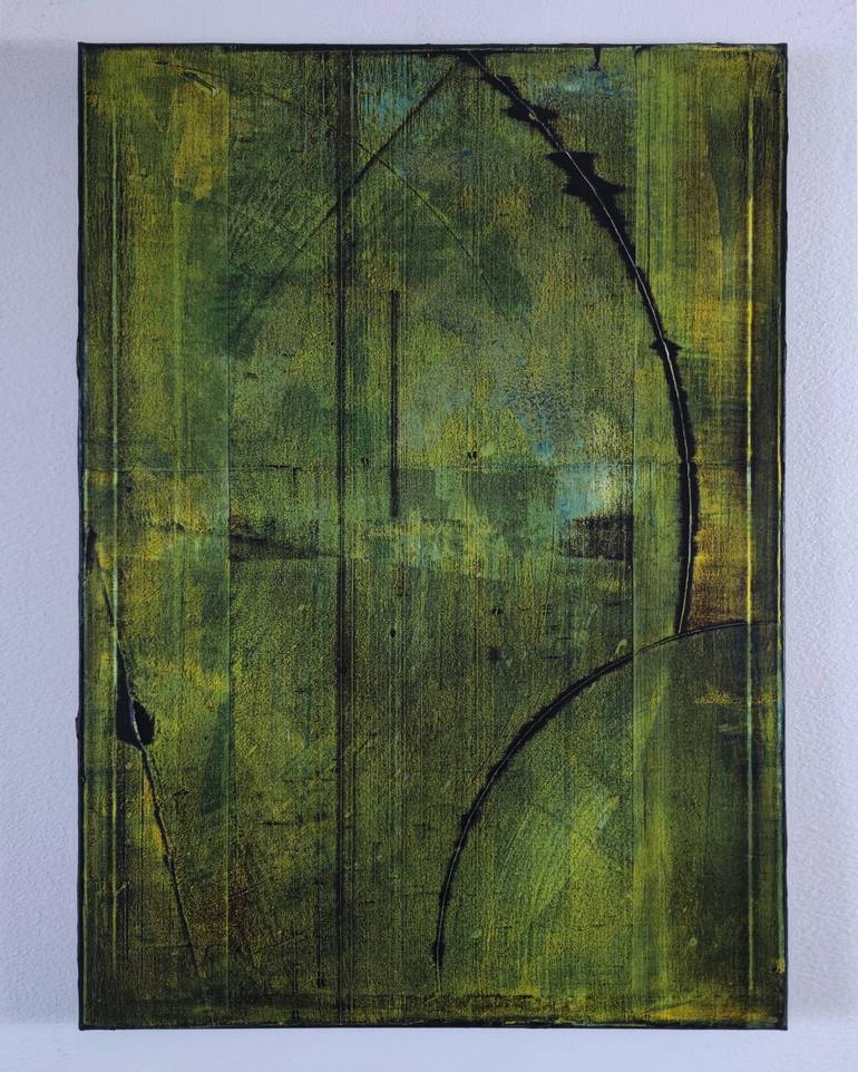 Original Abstract Painting by Lancelot Blondeel