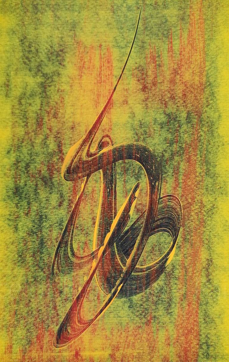 Original Abstract Nature Paintings by Lancelot Blondeel
