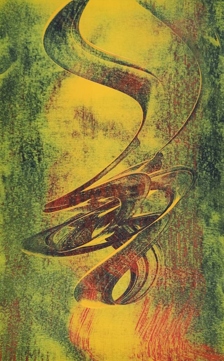 Original Contemporary Abstract Paintings by Lancelot Blondeel