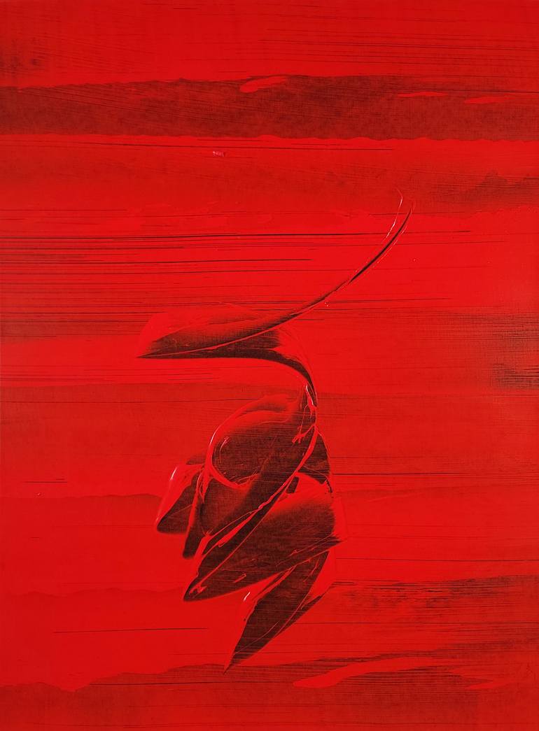 Original Abstract Expressionism Abstract Paintings by Lancelot Blondeel
