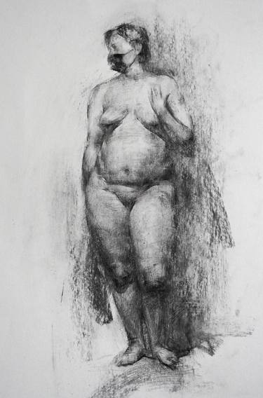 Original Figurative Health & Beauty Drawings by Daniela Nemțanu