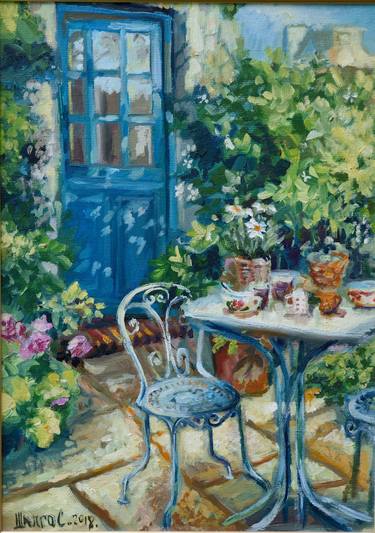 Original Garden Paintings by Smiljana Šalgo