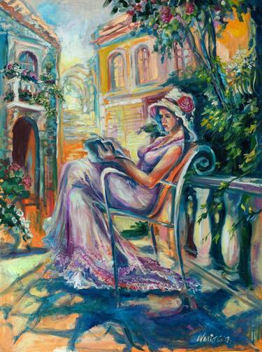 Original Expressionism Women Paintings by Smiljana Šalgo