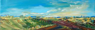Original Impressionism Landscape Paintings by Smiljana Šalgo