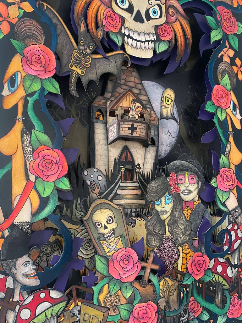 Original Illustration Fantasy Painting by Definitely Mary