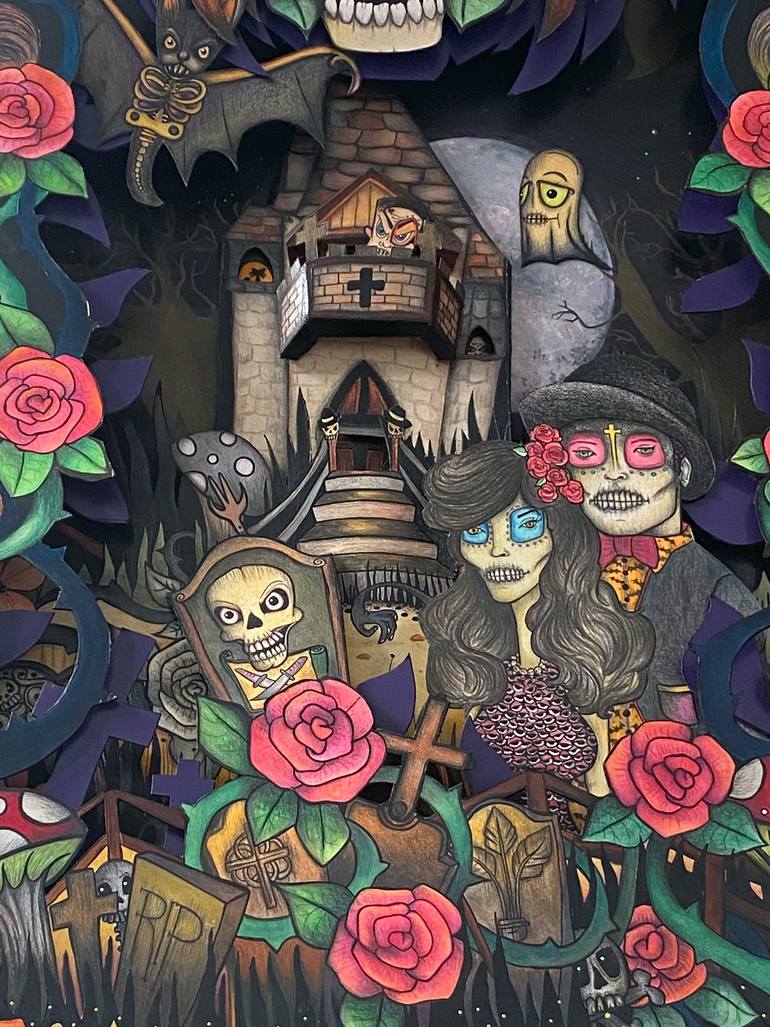 Original Illustration Fantasy Painting by Definitely Mary