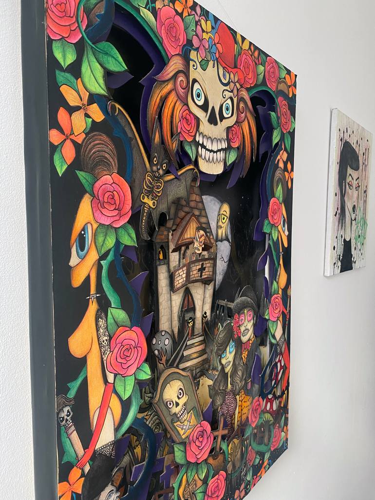 Original Illustration Fantasy Painting by Definitely Mary