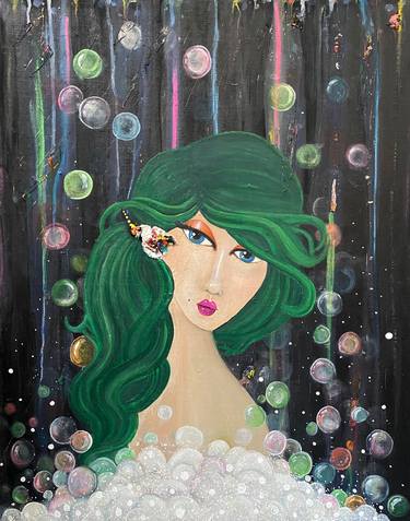 Original Fine Art Fantasy Paintings by Definitely Mary