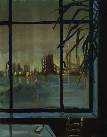 Original Contemporary Cities Paintings by Alice Brasser