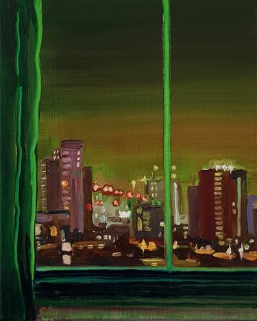 Original Contemporary Cities Paintings by Alice Brasser
