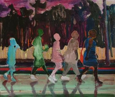 Print of Impressionism People Paintings by Alice Brasser