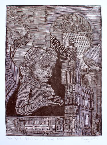 Original Architecture Printmaking by ZOLTAN CSOMOS