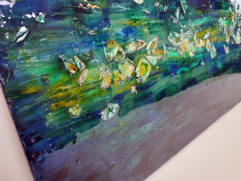 Original Contemporary Abstract Painting by S C