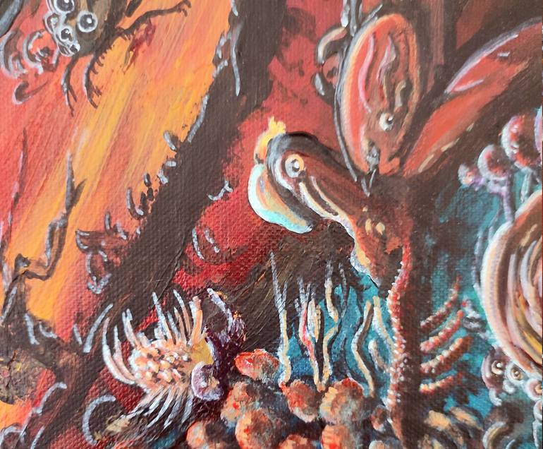 Original Abstract Painting by S C