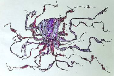 Original Abstract Nature Drawings by S C