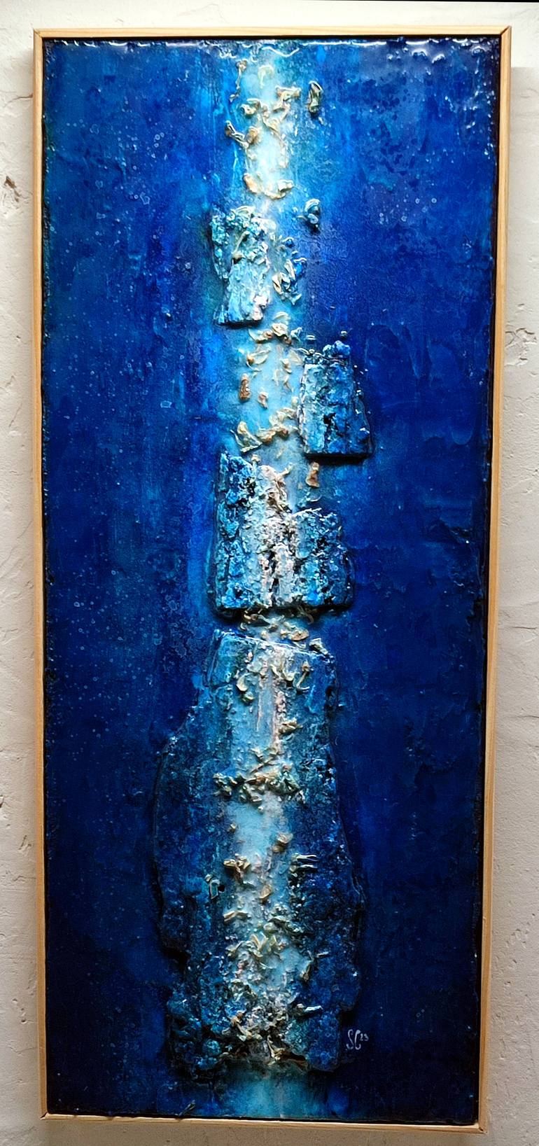 Original Abstract Nature Painting by S C