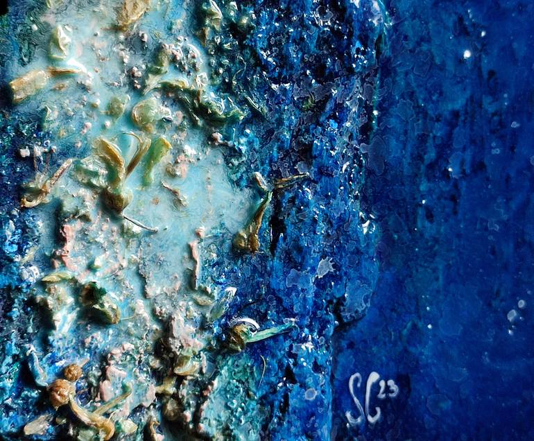 Original Abstract Nature Painting by S C