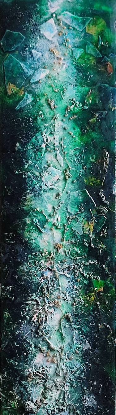 Original Contemporary Abstract Painting by S C