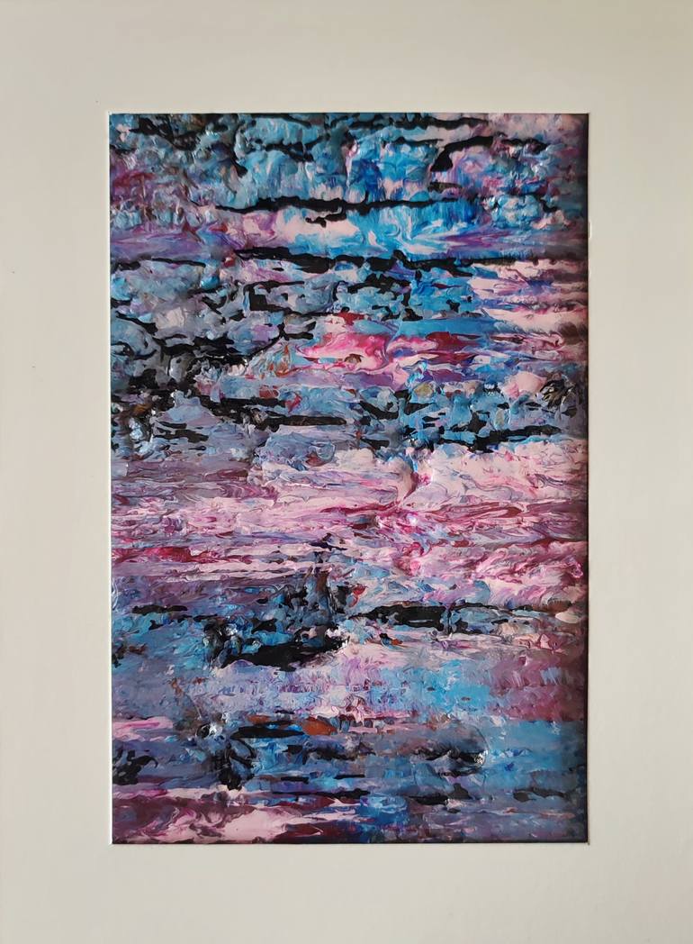 Original Contemporary Abstract Painting by S C