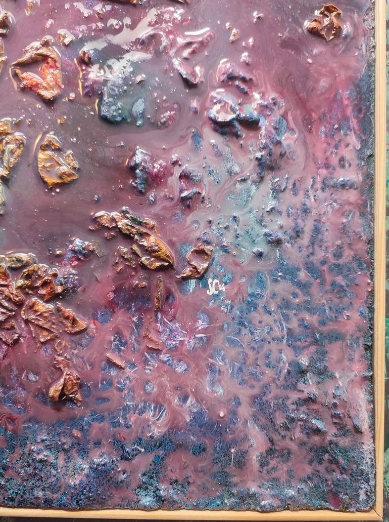 Original Contemporary Abstract Painting by S C