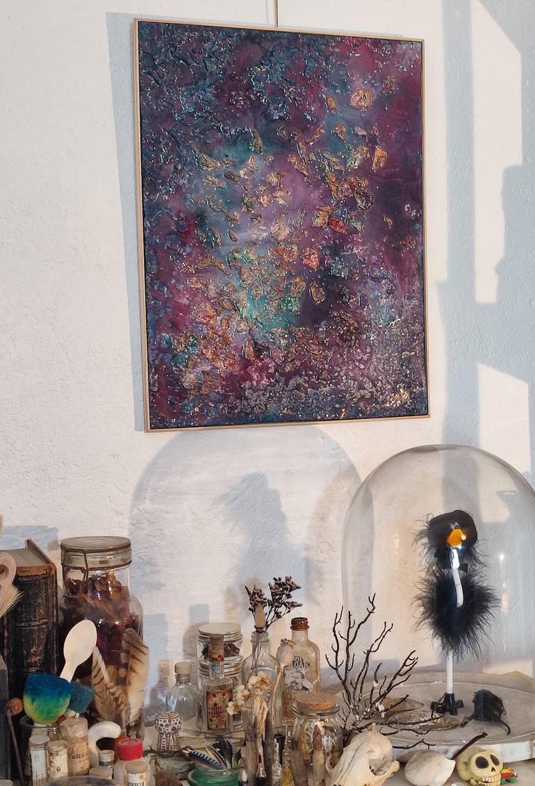 Original Contemporary Abstract Painting by S C