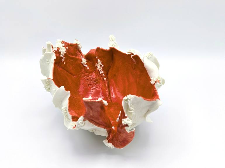 Original Abstract Seascape Sculpture by S C