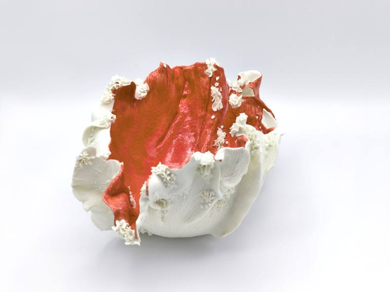 Original Abstract Seascape Sculpture by S C