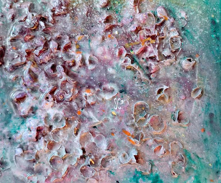 Original Modernism Abstract Painting by S C