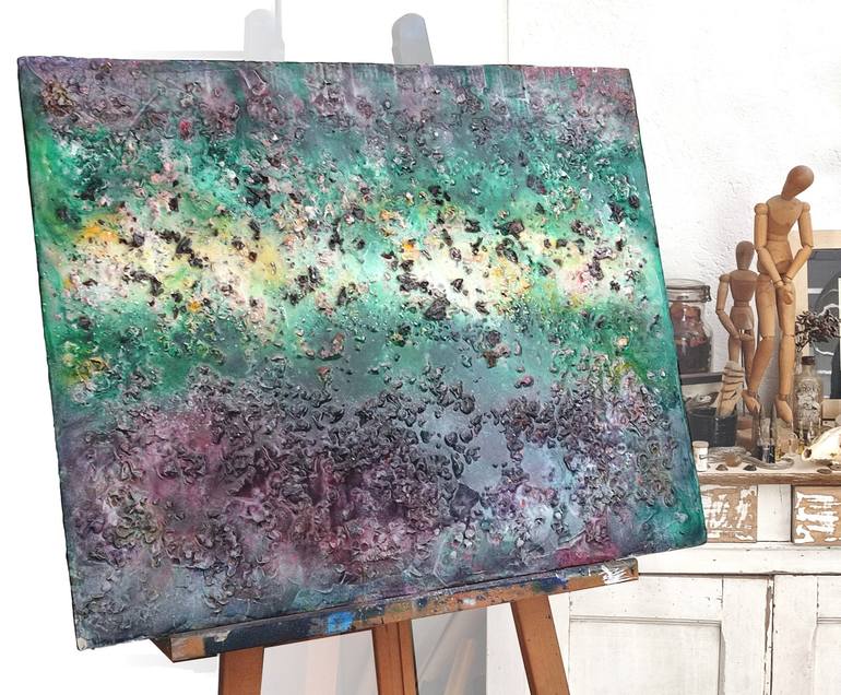 Original Modernism Abstract Painting by S C