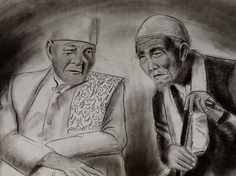 Original People Drawing by Muh Jamalullail Anwar