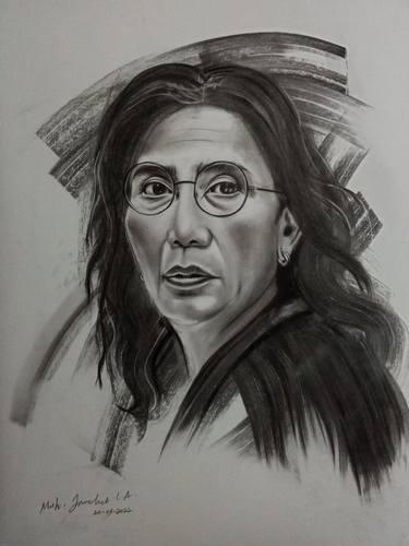Original Portrait Drawings by Muh Jamalullail Anwar