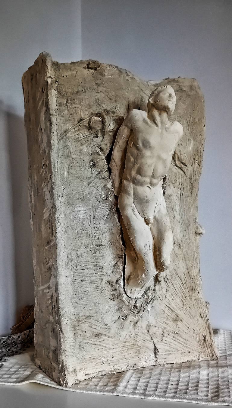 Original Art Deco Fantasy Sculpture by Neagoe Dragos