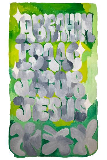 Print of Fine Art Typography Paintings by Tist One