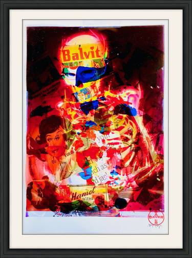 Original Conceptual Time Mixed Media by George Bayer