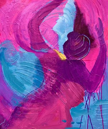 Original Abstract Women Paintings by Kathy OConner