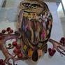 The Owl Quilling art - Quilling Owl Art