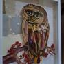 The Owl Quilling art - Quilling Owl Art