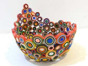 Quilling 3D Bowl Original Handmade Quilled Paper thumb