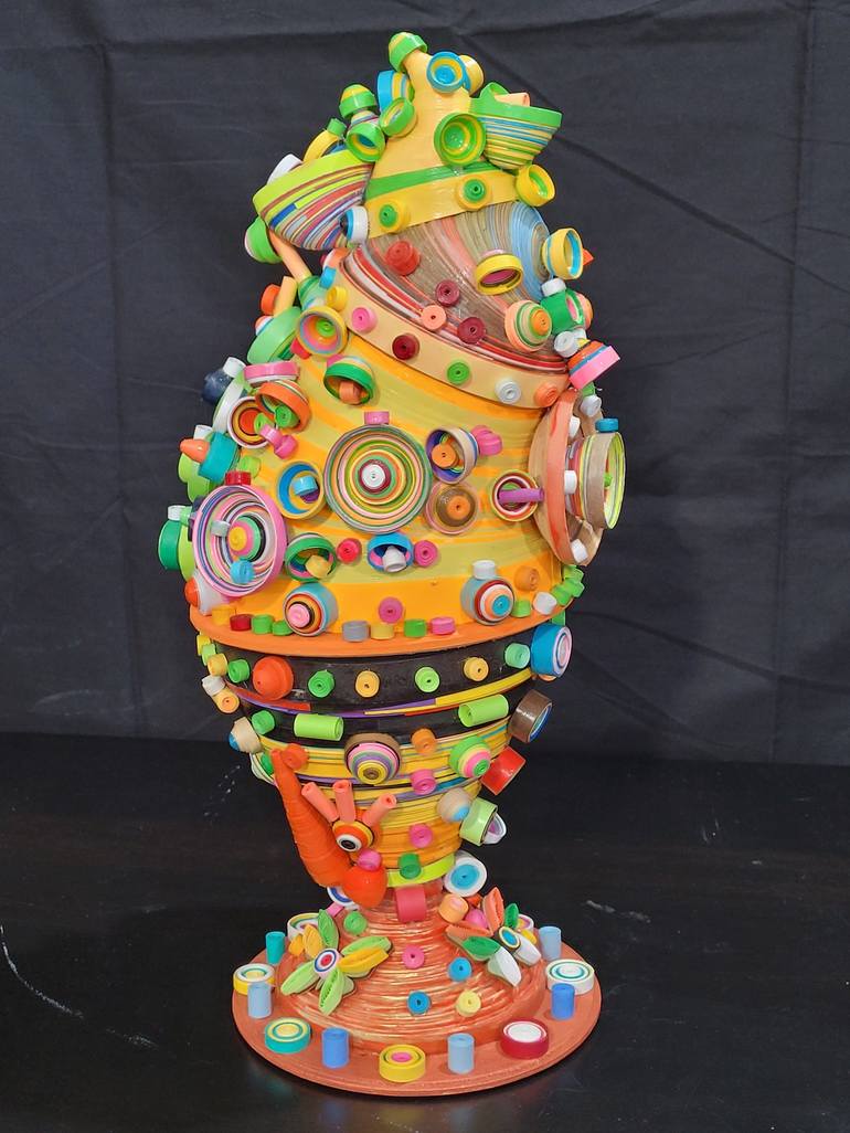 Original Abstract Sculpture by ZAD Creation