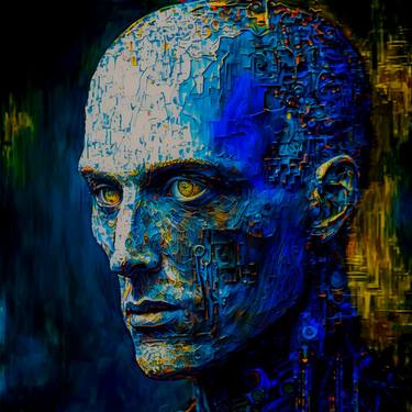 Cyber Robot based in Van Gogh Style thumb