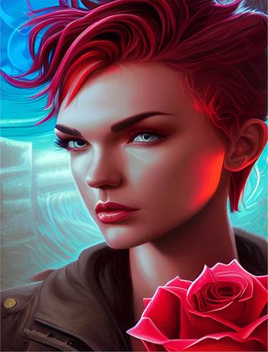 Print of Fine Art Women Digital by Fernando Kfer