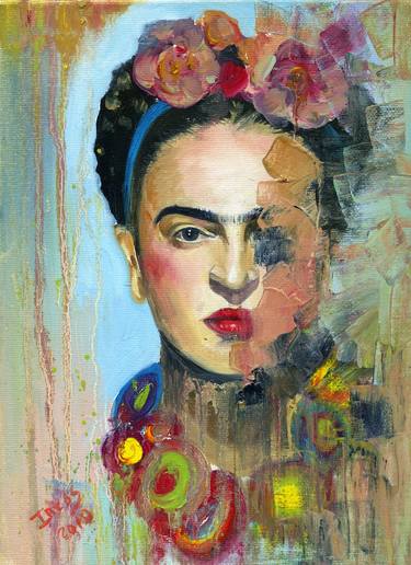Print of Portrait Paintings by Iness Shahazizyan