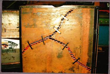 Stitched Toolbox Door Sculpture By Joshua Staton Saatchi Art