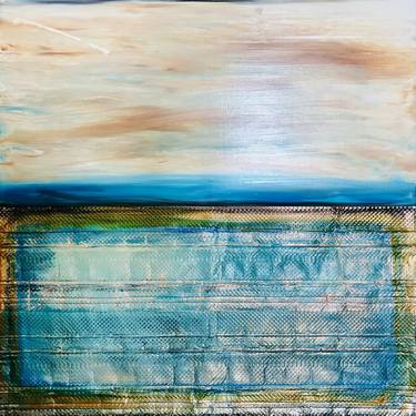 Original Abstract Seascape Paintings by Monika Bektas